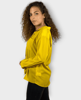 Camisa lisa con manga larga