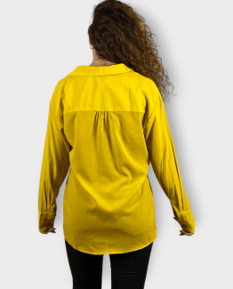 Camisa lisa con manga larga