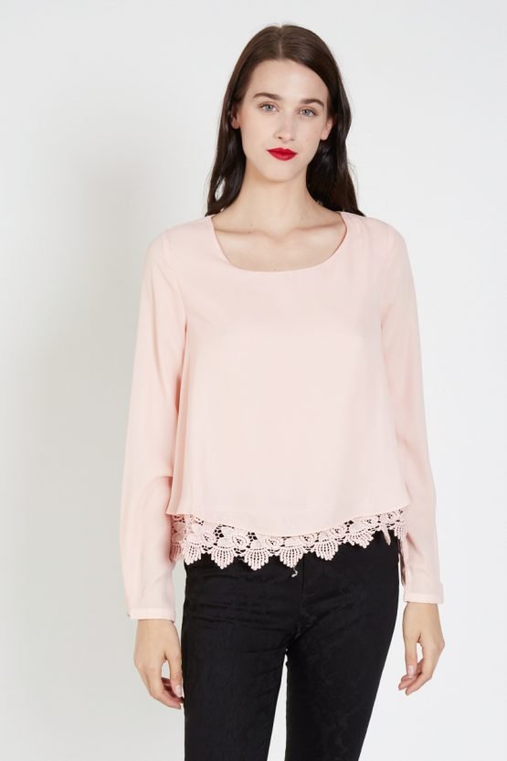 Blusa guipur