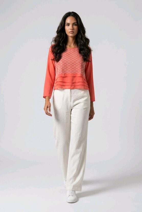 Blusa bordada