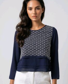 Blusa bordada