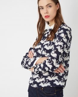 Blusa de cisnes