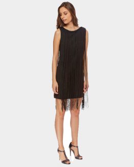 Vestido flecos Tutto Tempo
