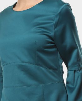 Vestido satinado Tutto Tempo