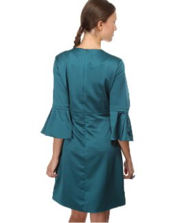 Vestido satinado Tutto Tempo