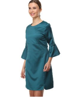 Vestido satinado Tutto Tempo
