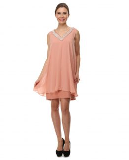Vestido con perlas