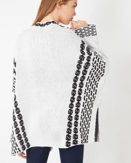 Chaqueta de punto oversize