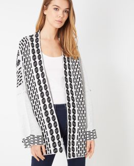 Chaqueta de punto oversize