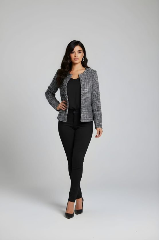 Chaqueta tweed