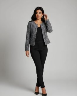 Chaqueta tweed