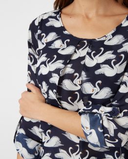 Blusa cisnes - Tutto Tempo