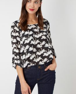 Blusa cisnes - Tutto Tempo