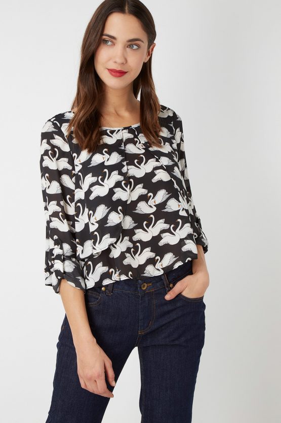 Blusa cisnes - Tutto Tempo