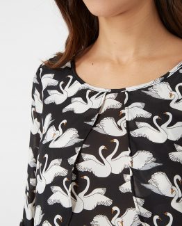 Blusa cisnes - Tutto Tempo