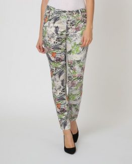 Pantalón estampado flores - Tutto Tempo