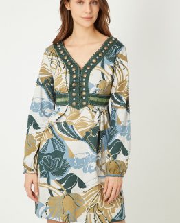 Vestido estampado - Tutto Tempo