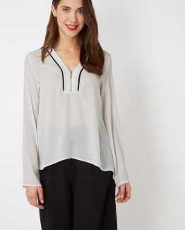 Blusa con cremallera - Tutto Tempo