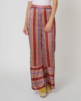 Pantalón palazzo satinado - Tutto Tempo