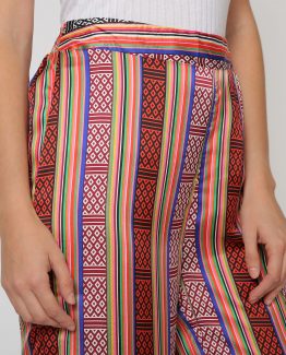 Pantalón palazzo satinado - Tutto Tempo