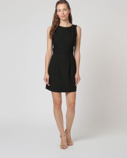 Vestido negro con cadena - Tutto Tempo