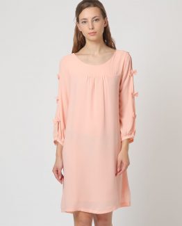 Vestido con lazos laterales - Tutto Tempo