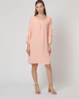 Vestido con lazos laterales - Tutto Tempo