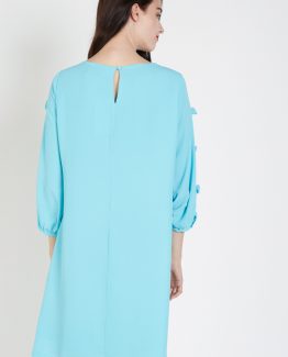Vestido con lazos laterales - Tutto Tempo