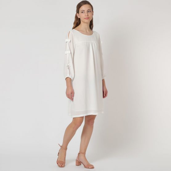 Vestido con lazos laterales - Tutto Tempo