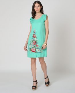 Vestido bordado - Tutto Tempo