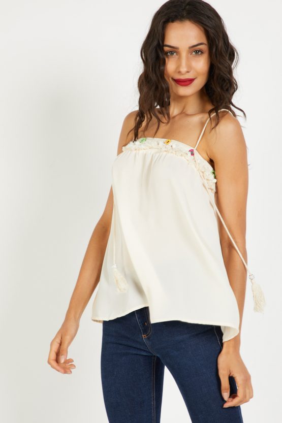 Blusa detalles bordados - Tutto Tempo