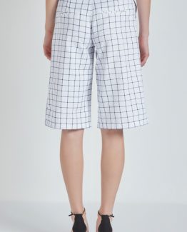 Pantalón crop cuadros - Tutto Tempo