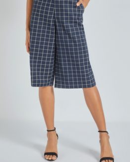 Pantalón crop cuadros - Tutto Tempo
