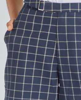 Pantalón crop cuadros - Tutto Tempo
