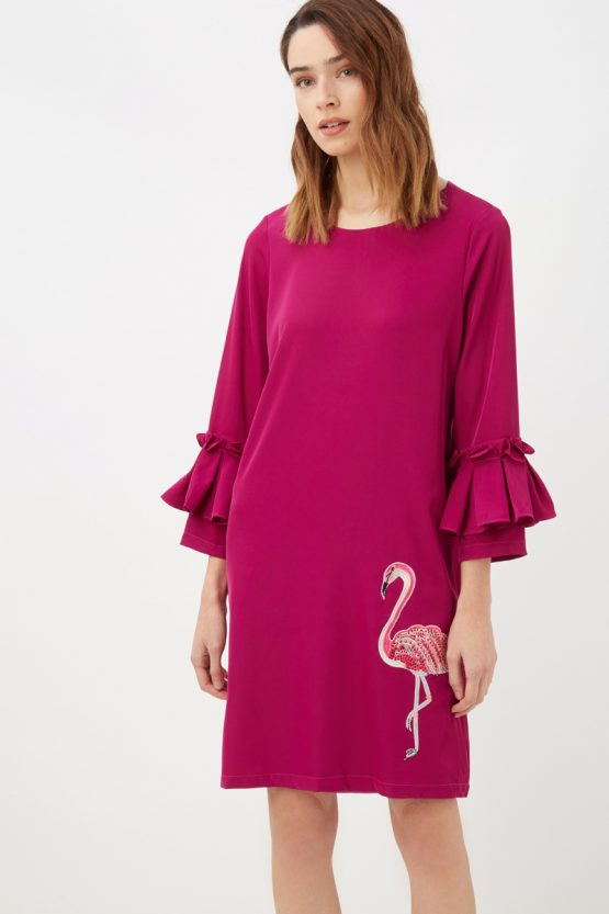 Vestido con flamenco - Tutto Tempo