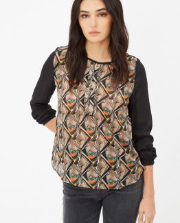 Blusa estampada - Tutto Tempo
