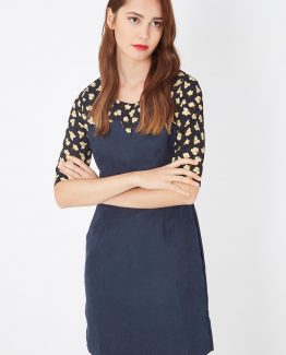 Vestido ajustado combinado - Tutto Tempo
