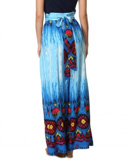 Pantalón palazzo estampado - Tutto Tempo