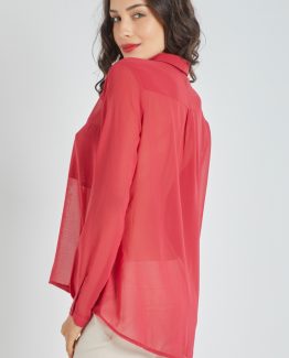 Blusa gasa cuello clásico - Tutto Tempo