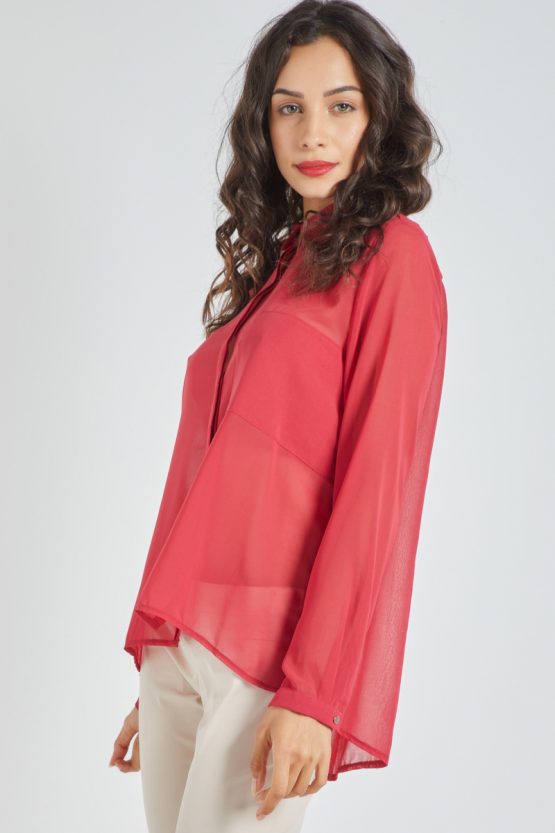 Blusa gasa cuello clásico - Tutto Tempo