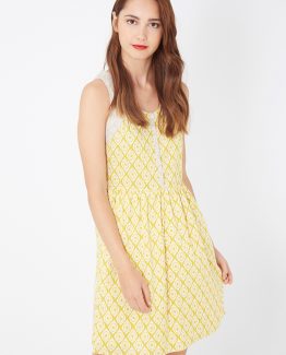 Vestido corte evasé - Tutto Tempo
