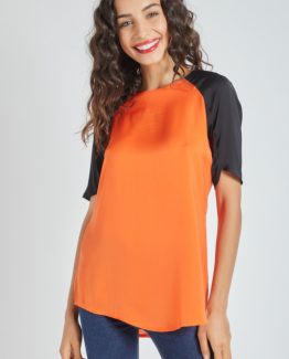 Blusa mangas combinadas - Tutto Tempo