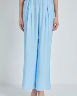 Pantalón ancho con pinzas - Tutto Tempo