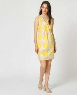 Vestido estampado sin mangas - Tutto Tempo