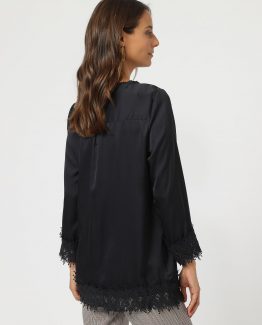 Blusa efecto satén - Tutto Tempo