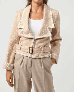 Chaqueta tweed
