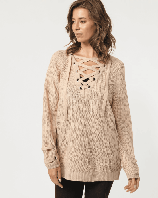Jersey con cordones ajustables