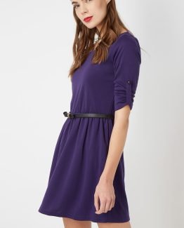 Vestido con cinturón