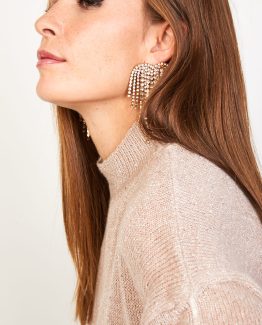 Jersey con detalles de brillo