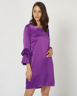 Vestido satinado - Tutto Tempo